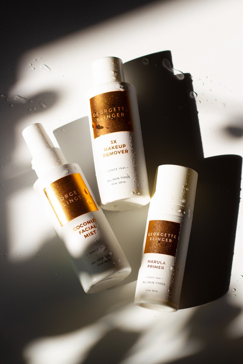 Skincare product photography