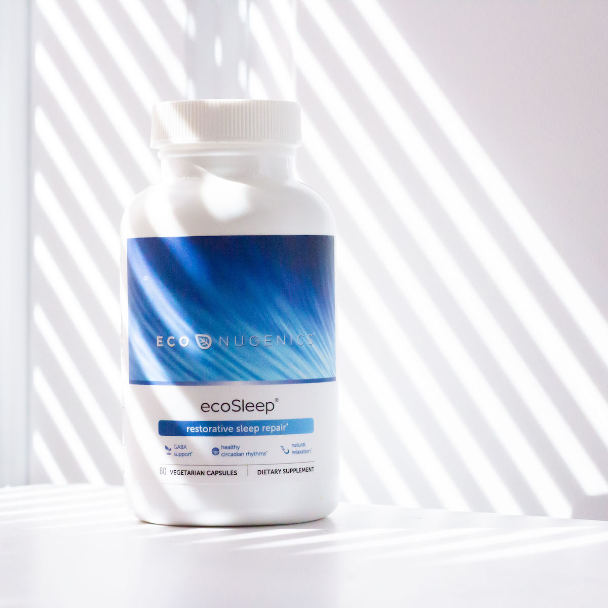 Supplement bottle product photo