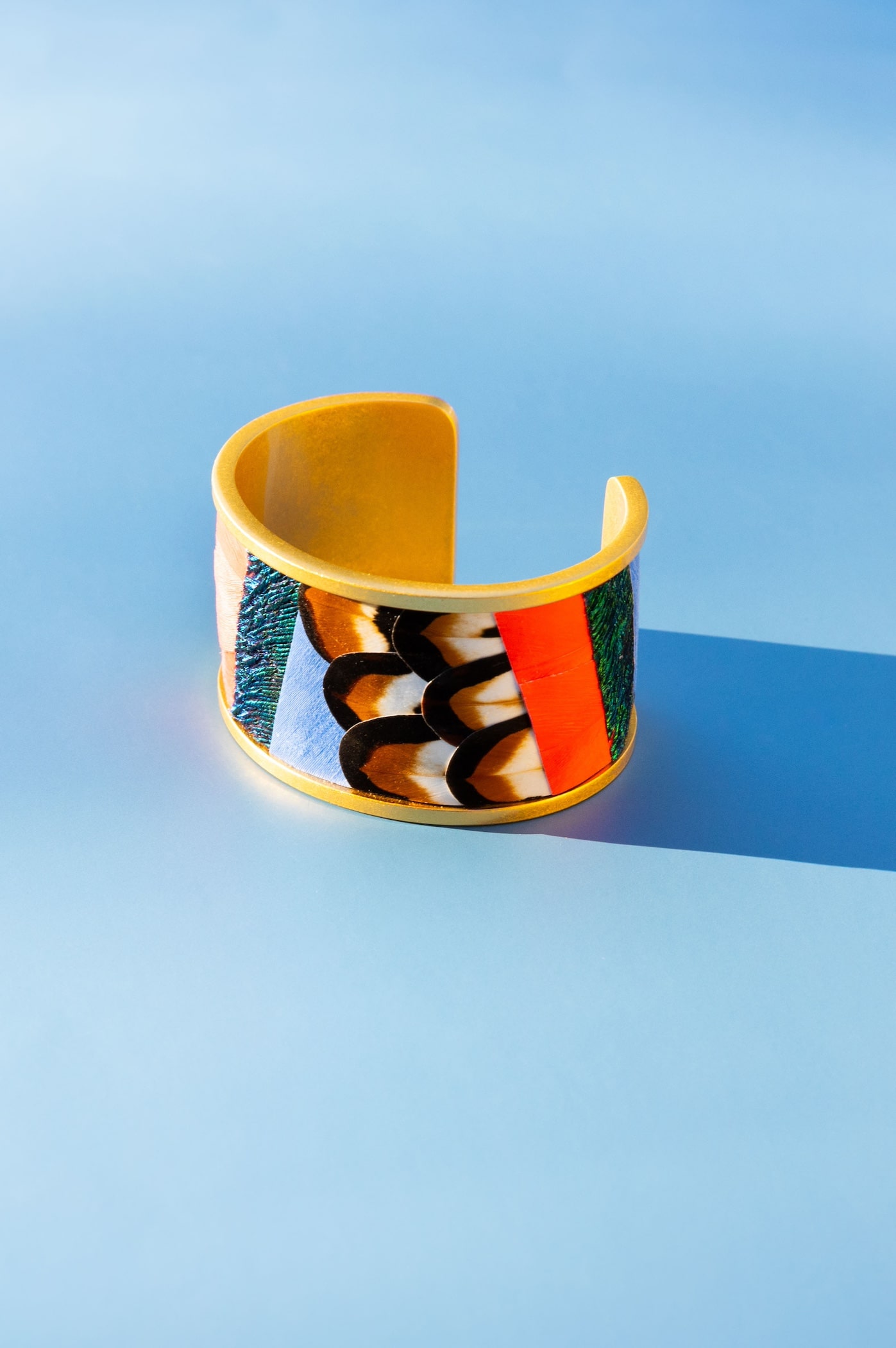 Wide cuff flatlay photo
