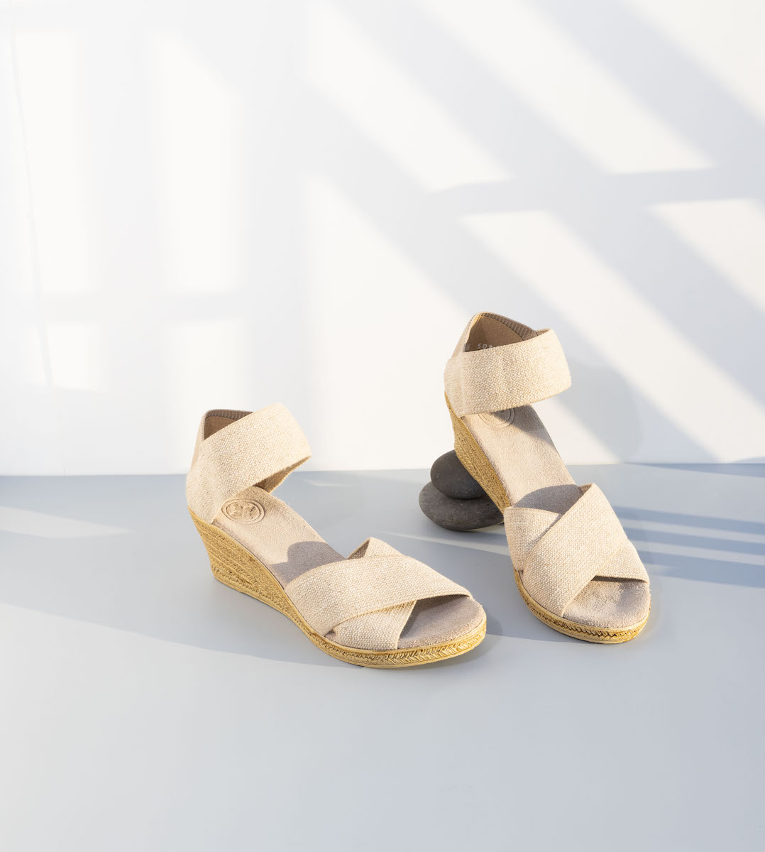 Women's sandal staging photo