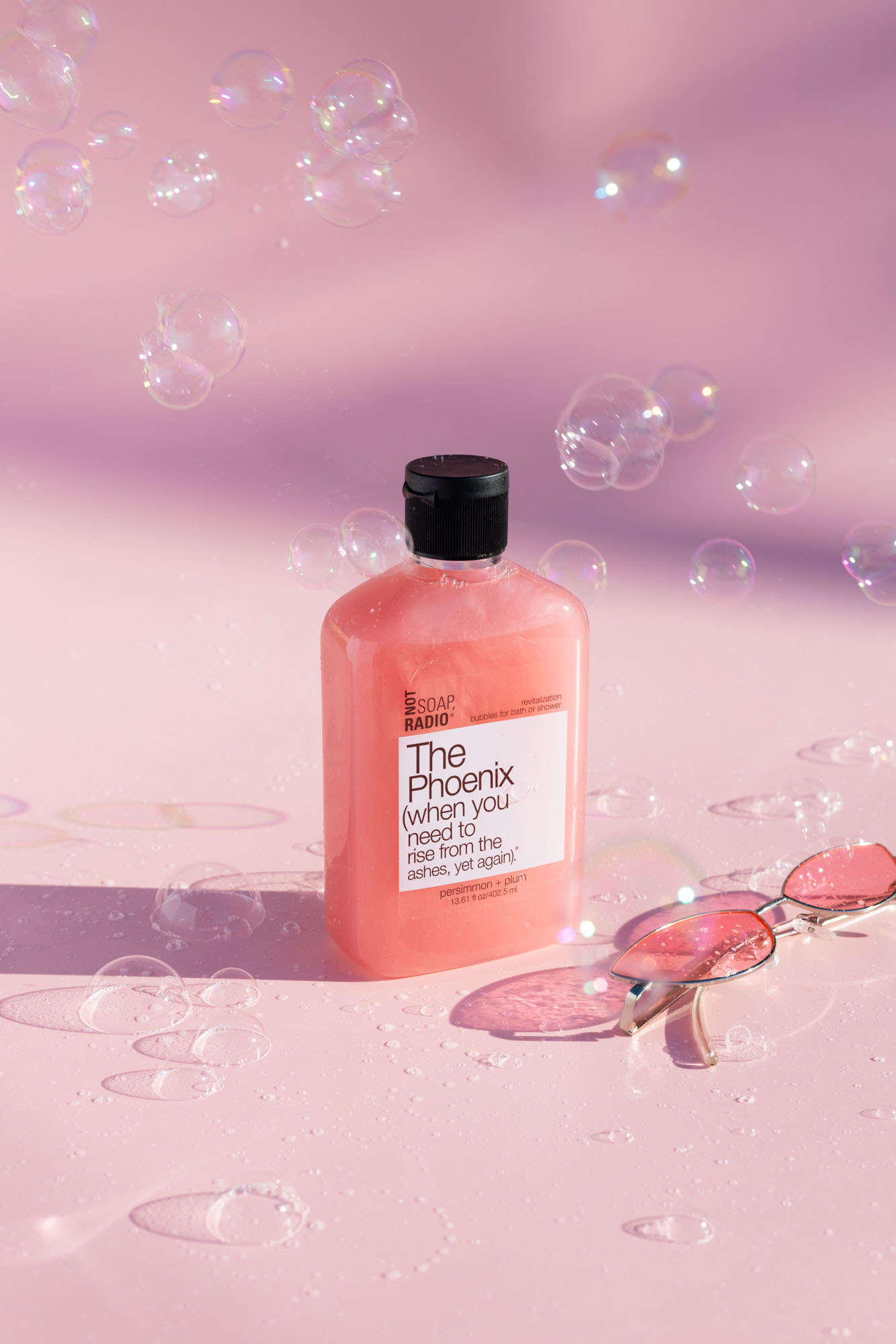 Body wash lifestyle photography
