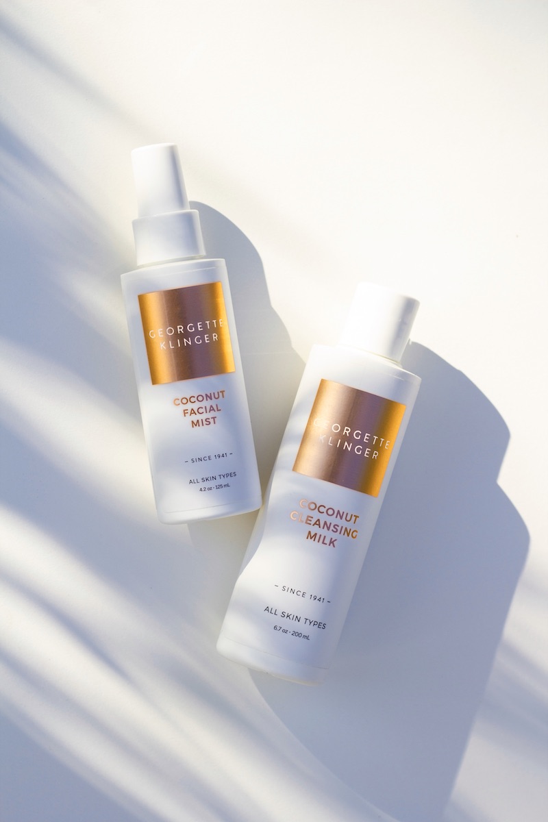 Staged skincare product image