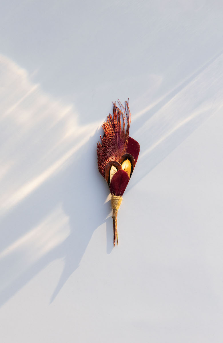 Suit pin lifestyle photo