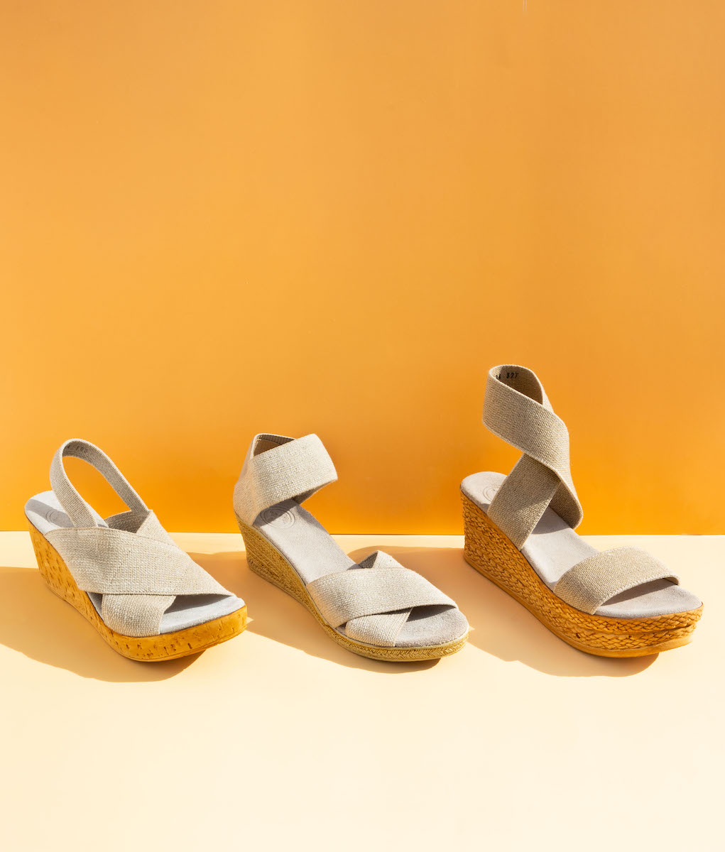 Summer sandal photography