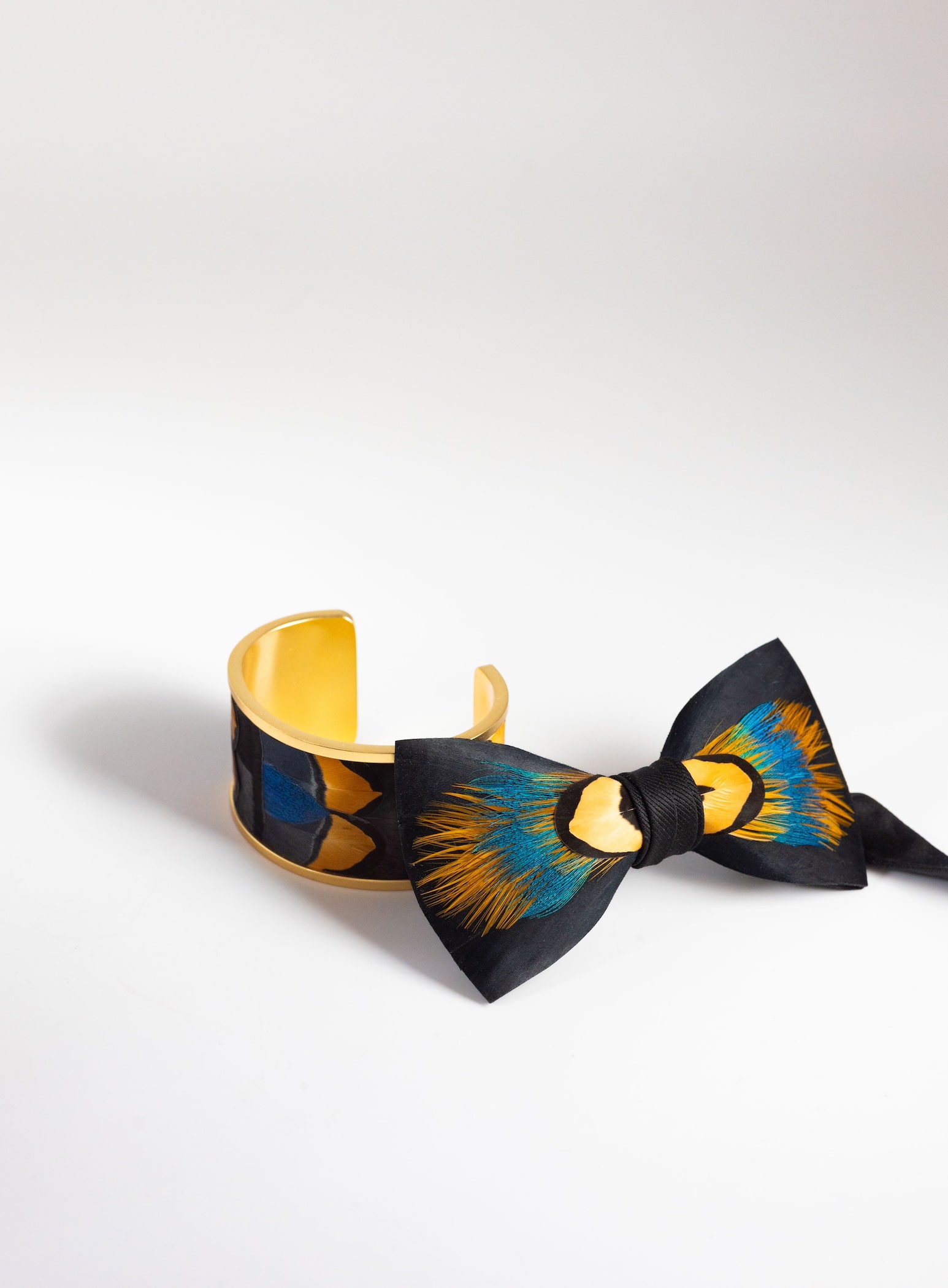 Colorful accessories studio photography