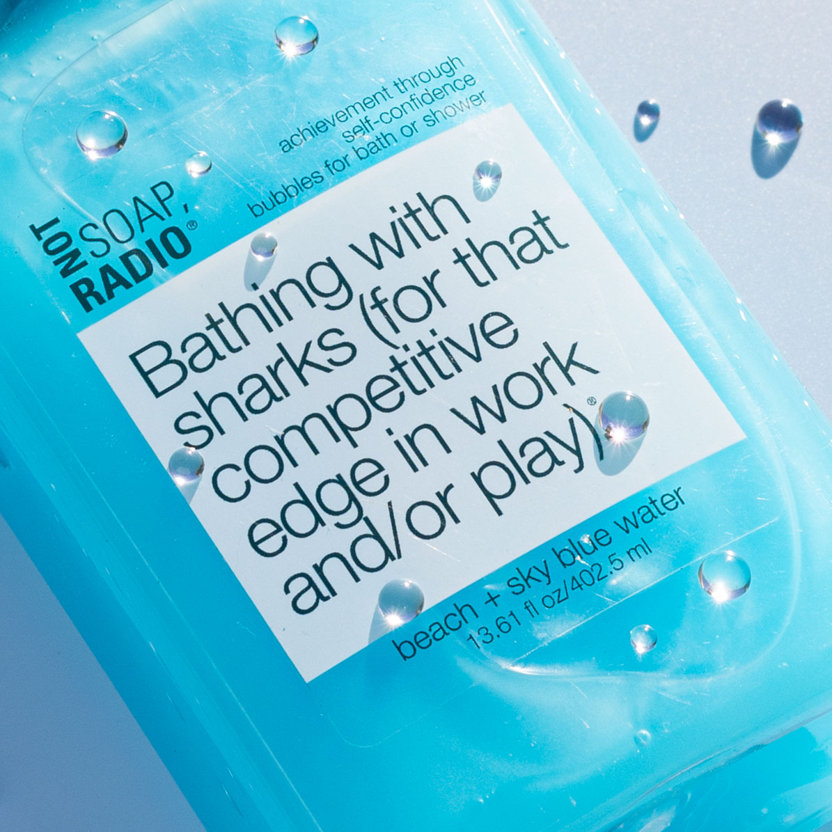 Close up product branding photo