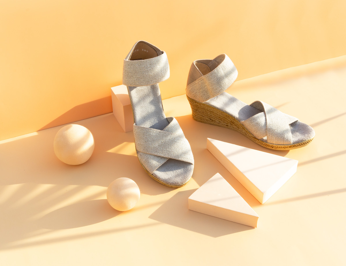 Geometric women's sandals photos