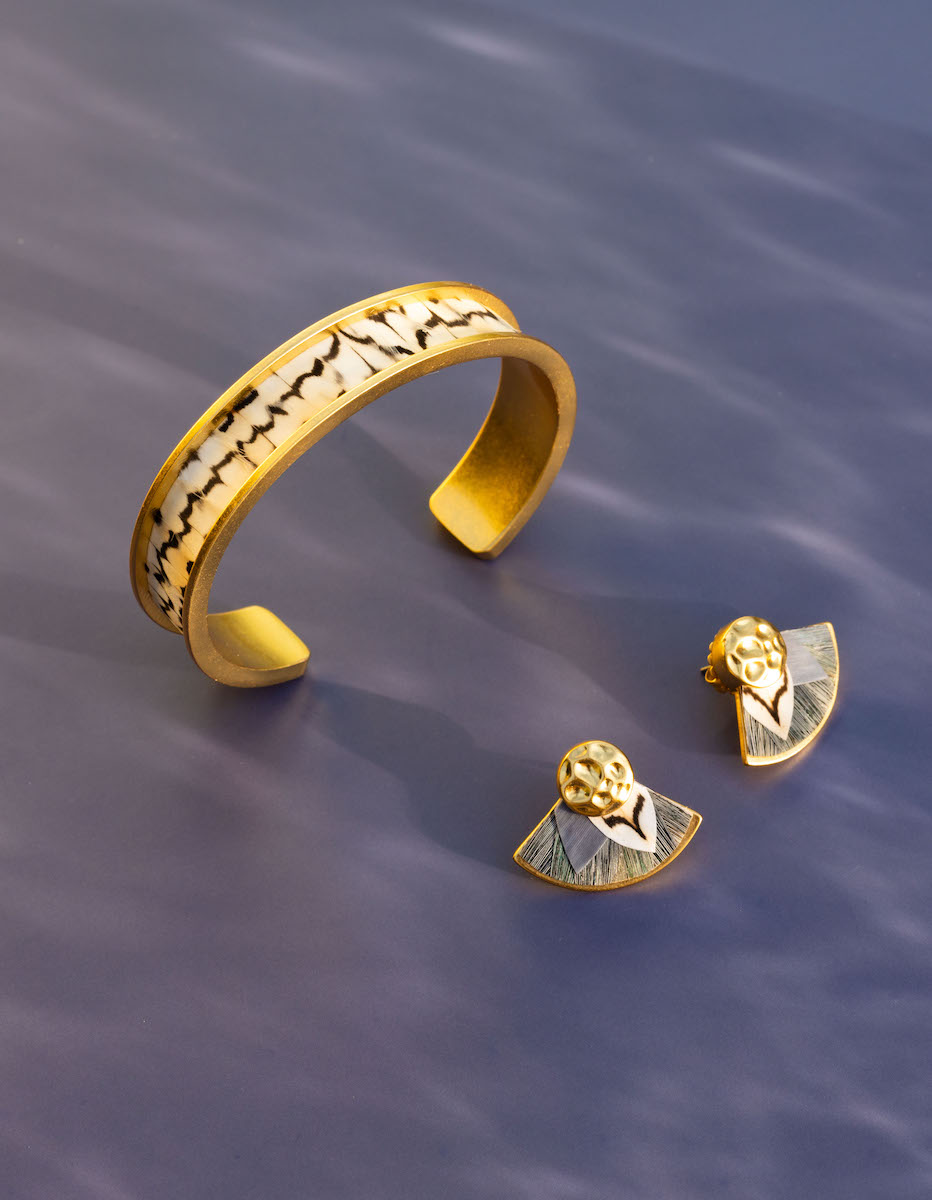 Women's jewelry accessories flatlay photography