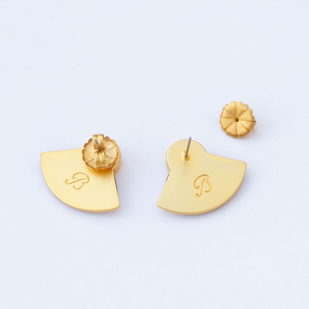 Earrings flatlay lifestyle