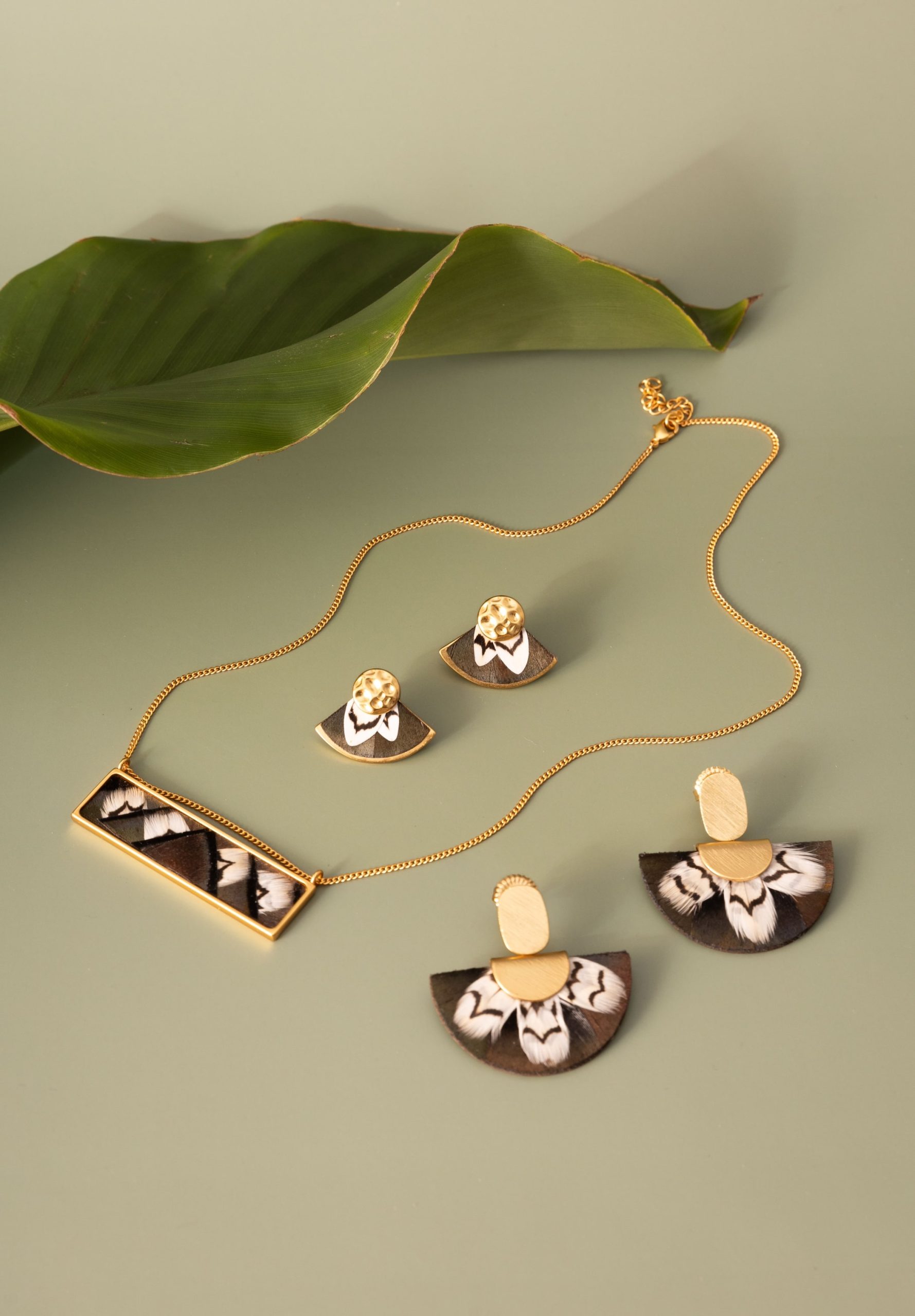 Nature jewelry product photography