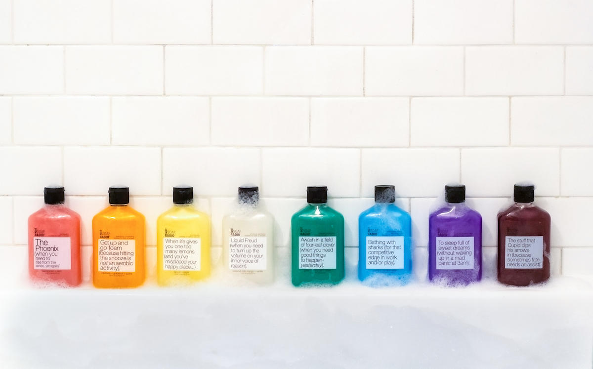 Body wash lifestyle staging