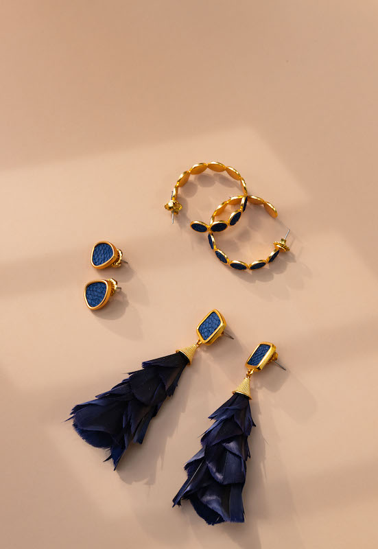 Brackish Lionfish jewelry collection flatlay
