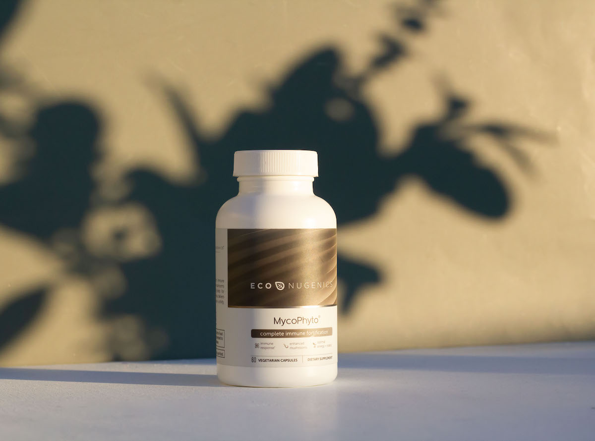 Vitamin bottle packaging photography