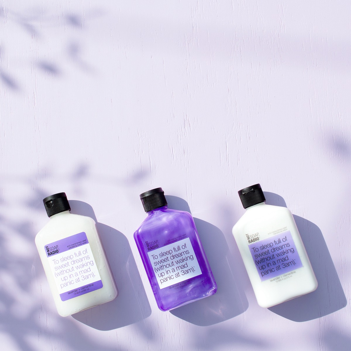 Purple collection soap photo