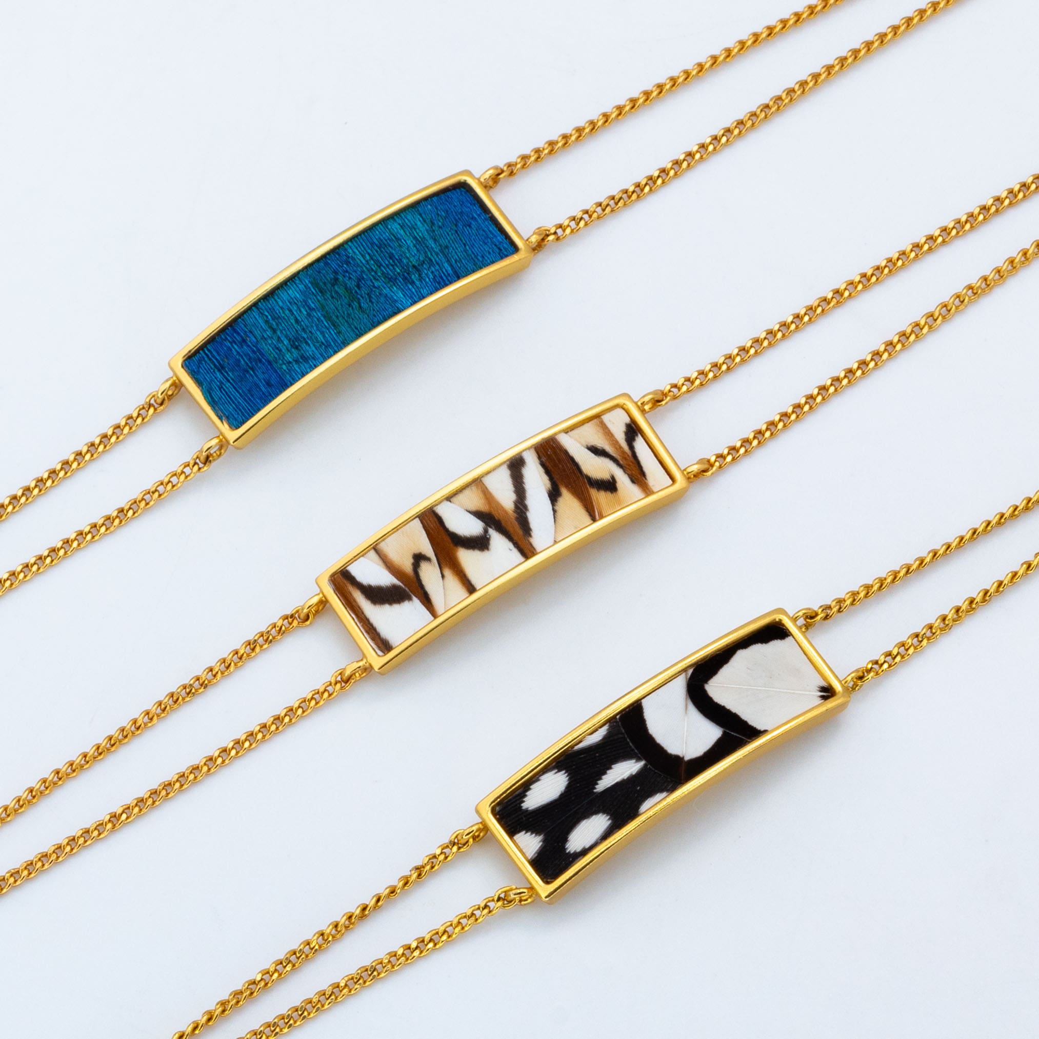 Women's bar bracelet flatlay