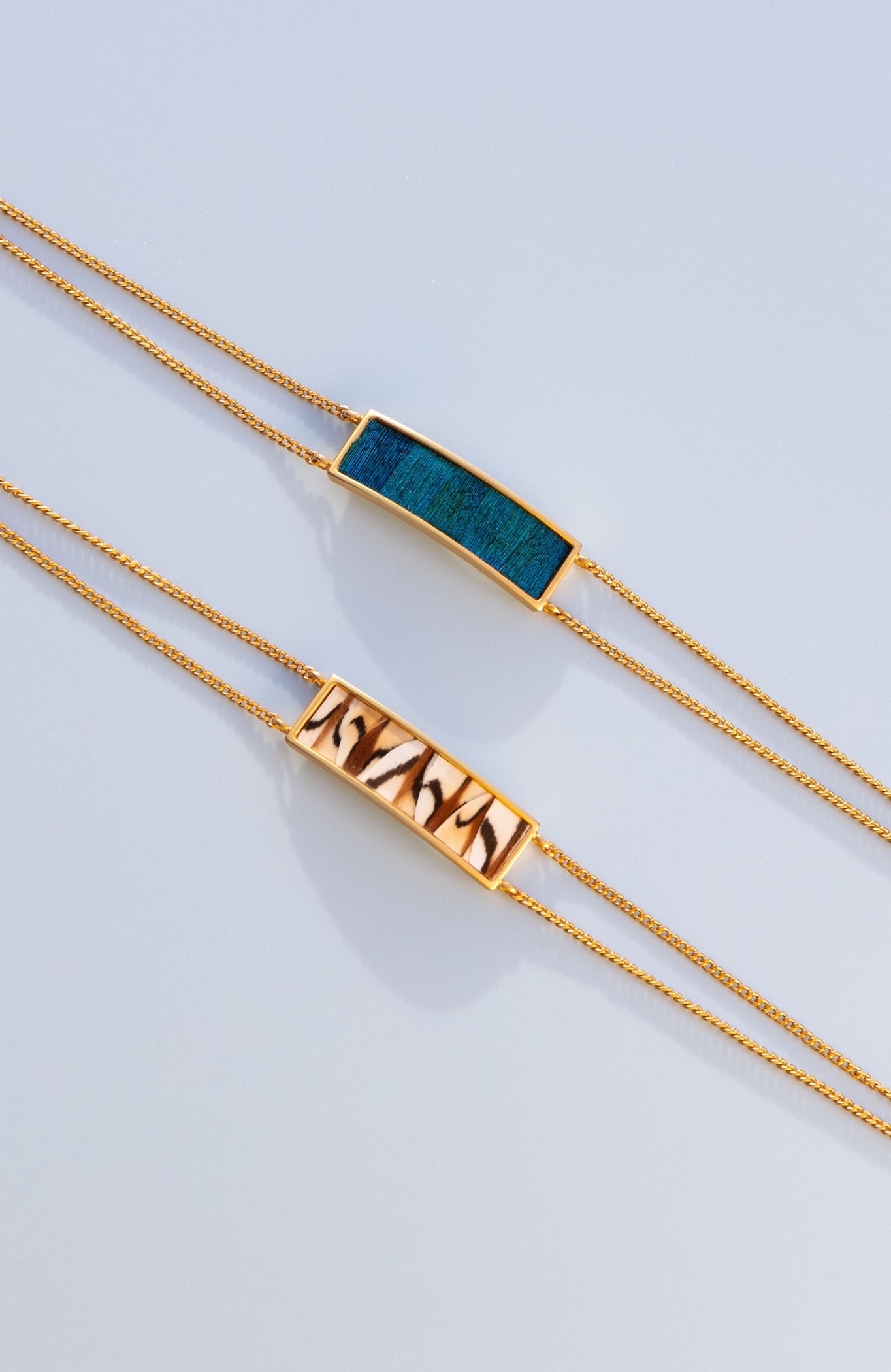 Women's bracelets flatlay