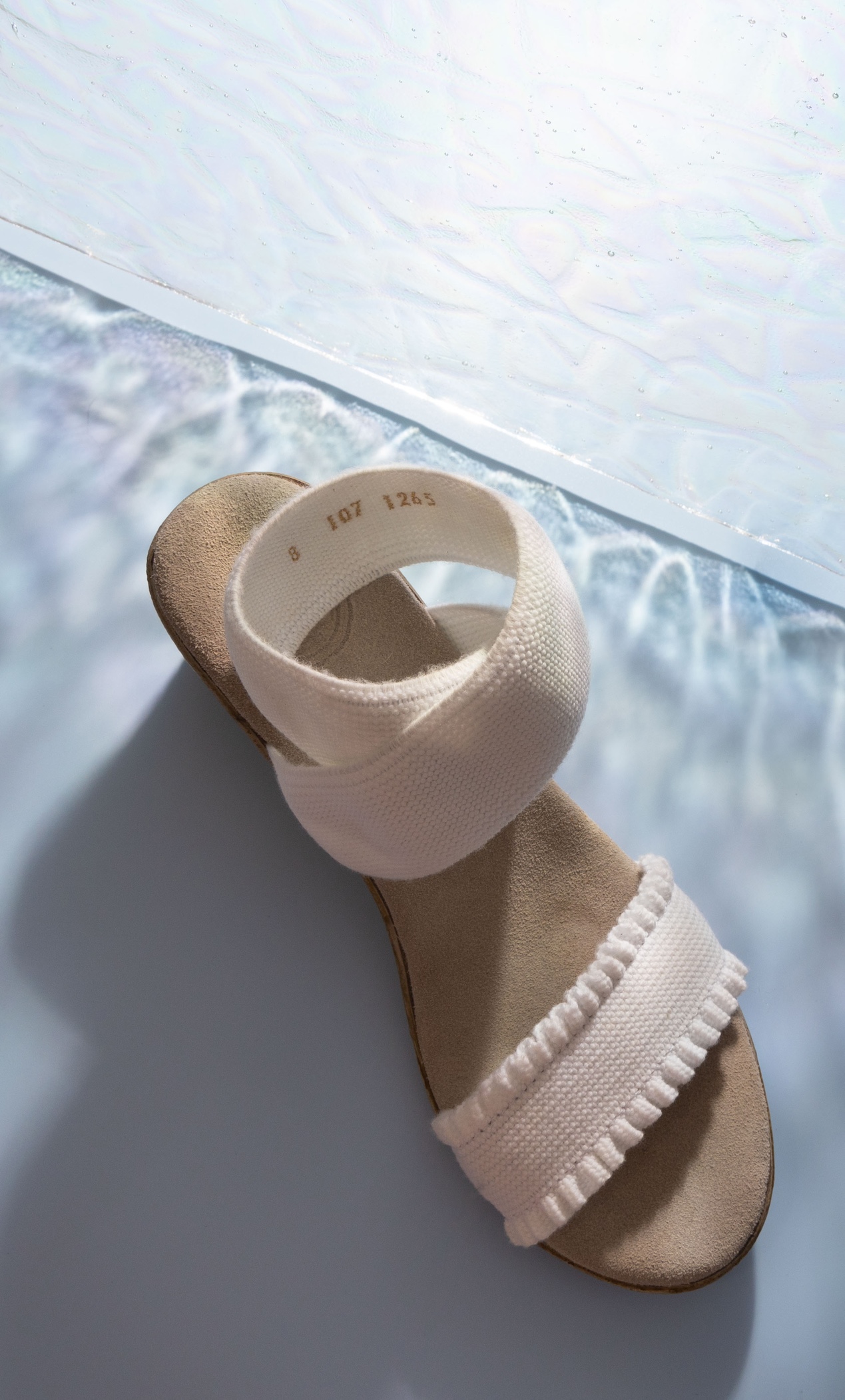 Women's sandal photography
