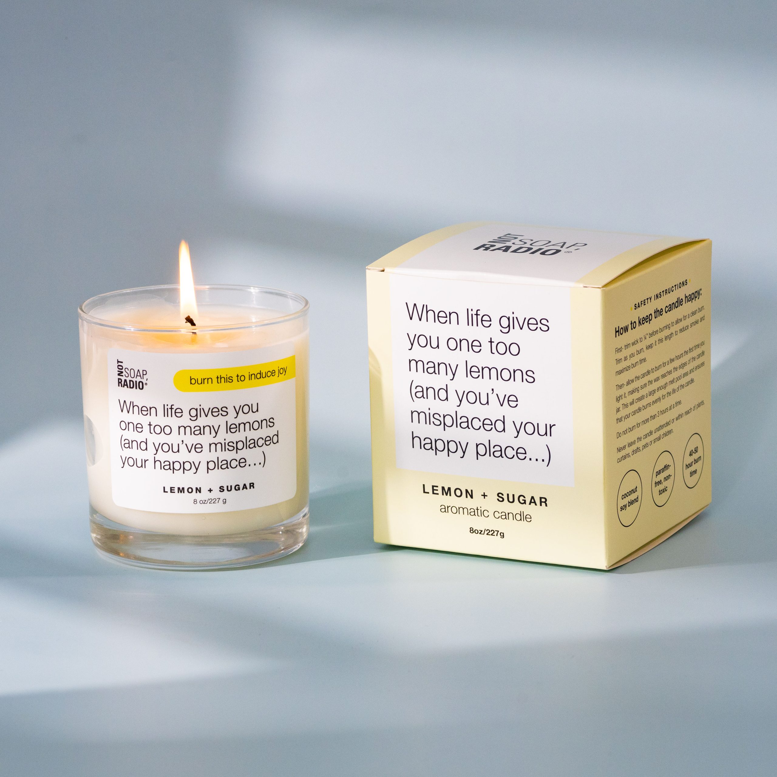 Candle Label + Box Design