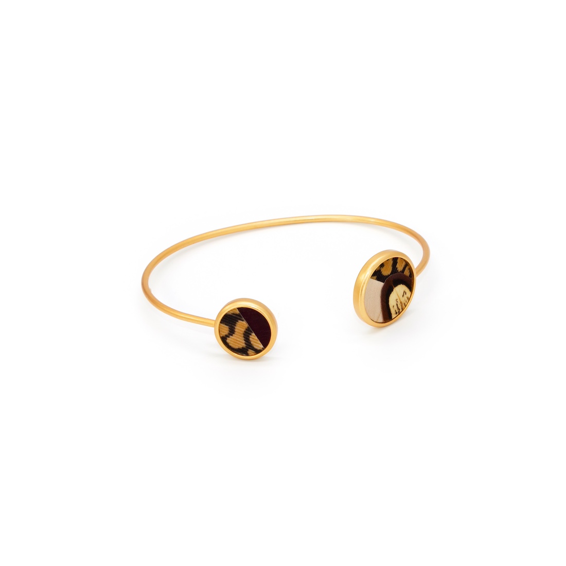 Women's cuff bracelet white background product photo for Brackish
