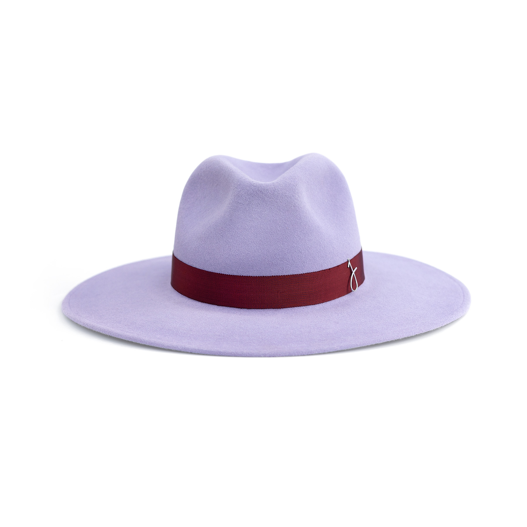 Styled hat on a white background