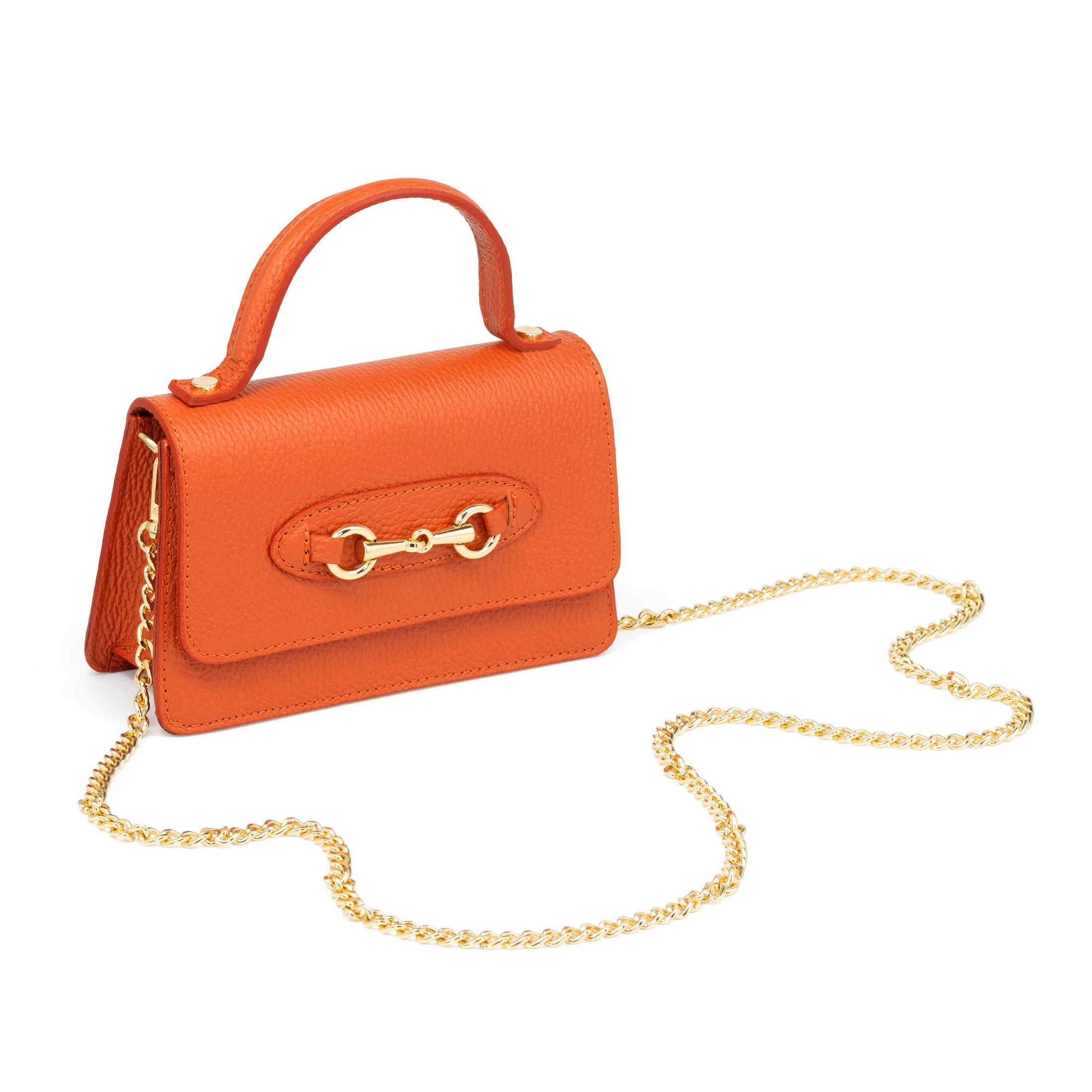 White background Charleston Shoe Co purse photography.