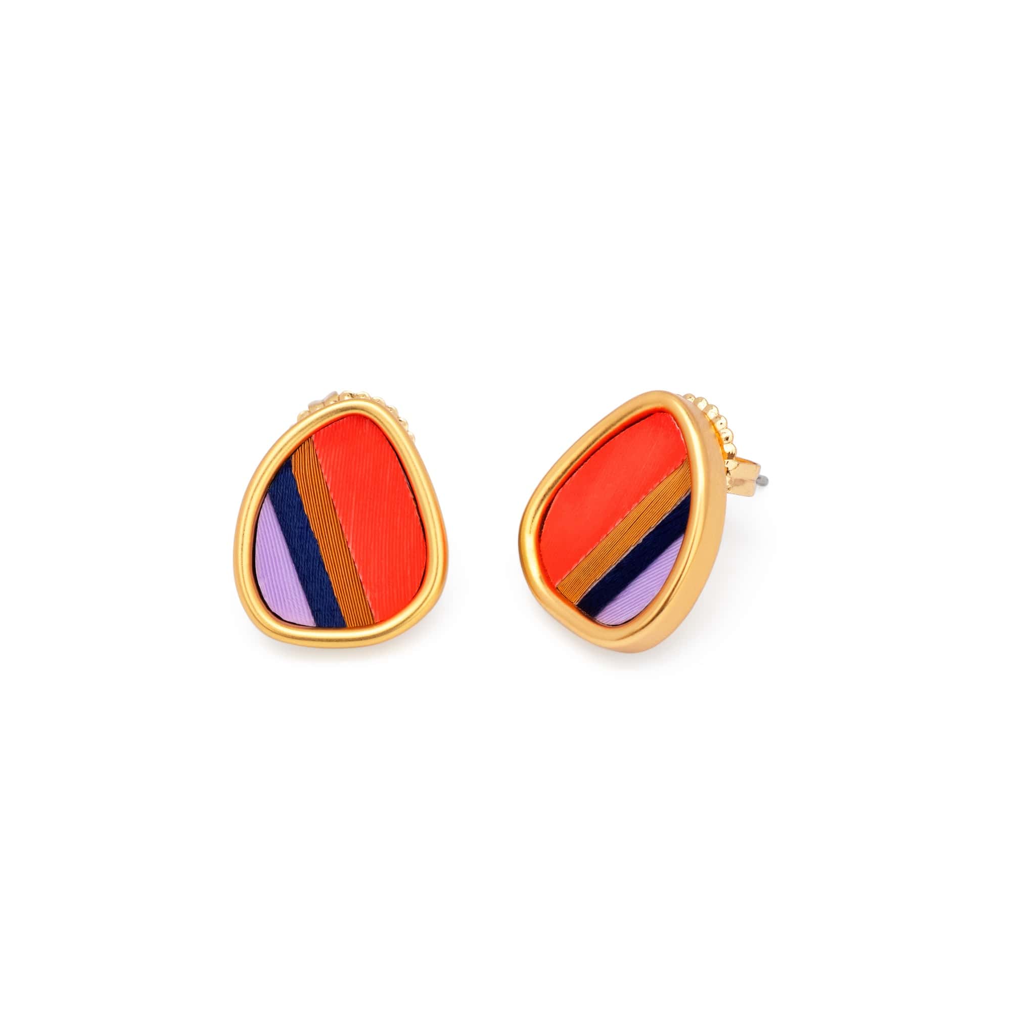 Teardrop stud earrings product photo for Brackish