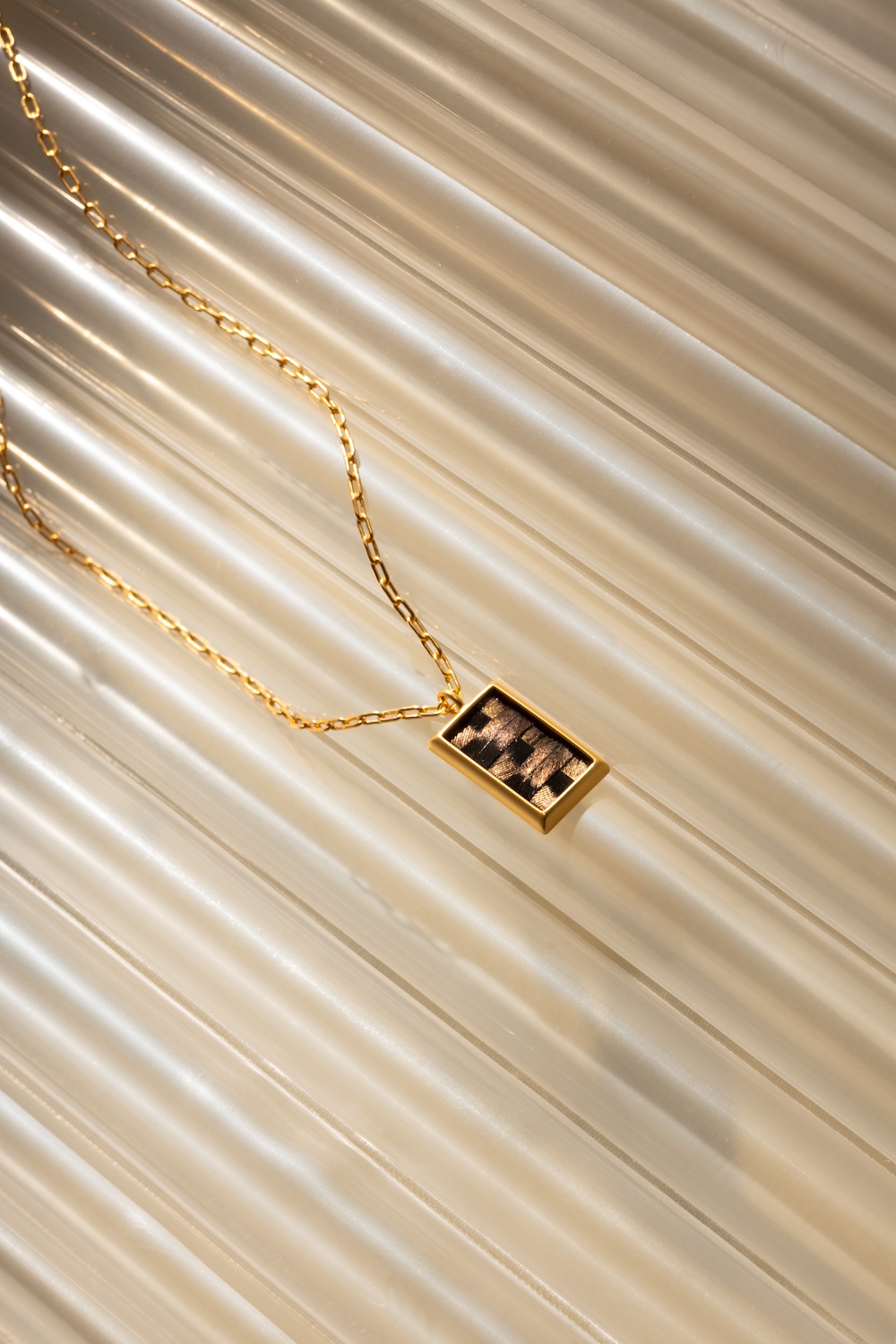 Surreal necklace product photography